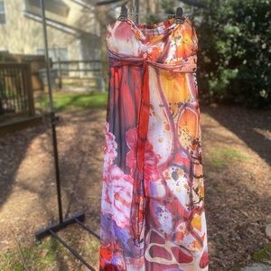 BUY1 GET1 FREE🌺
Long flowy strapless dress floor length